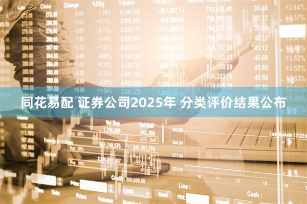 同花易配 证券公司2025年 分类评价结果公布